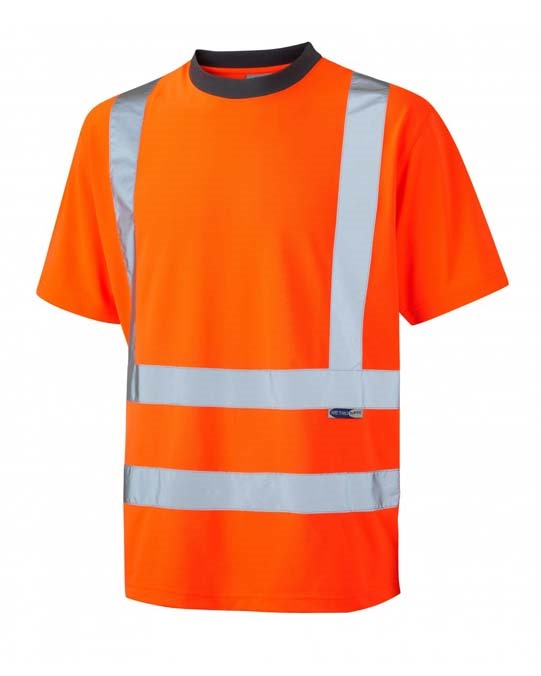 LEO WORKWEAR BRAUNTON ISO 20471 Cl 2 Coolviz T-Shirt